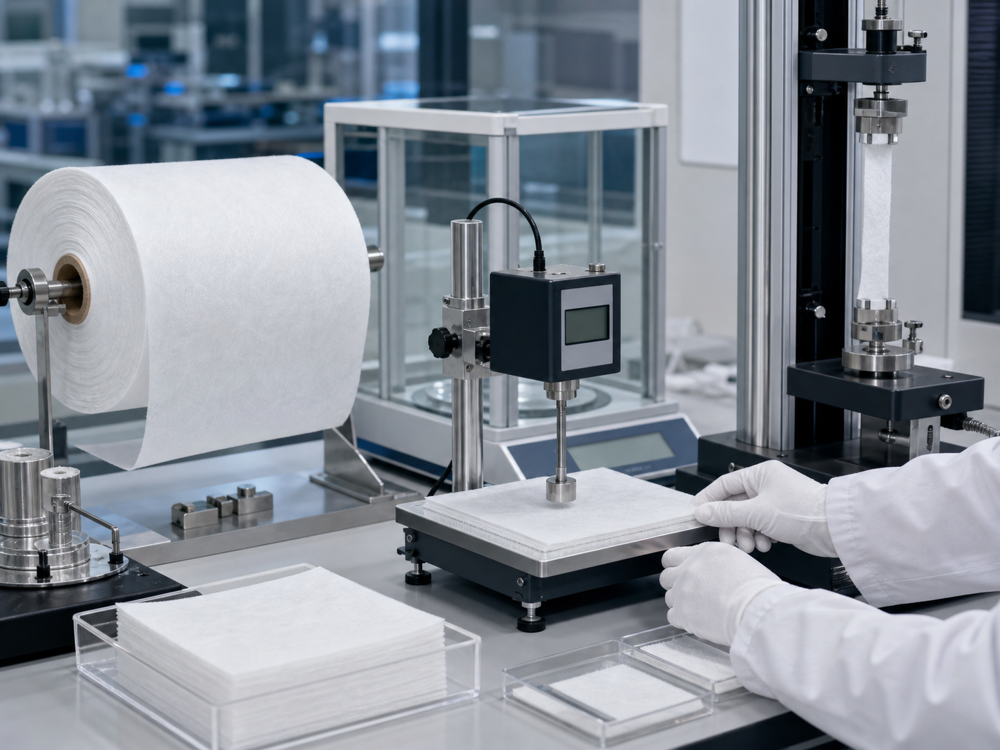 AGM separator quality control testing