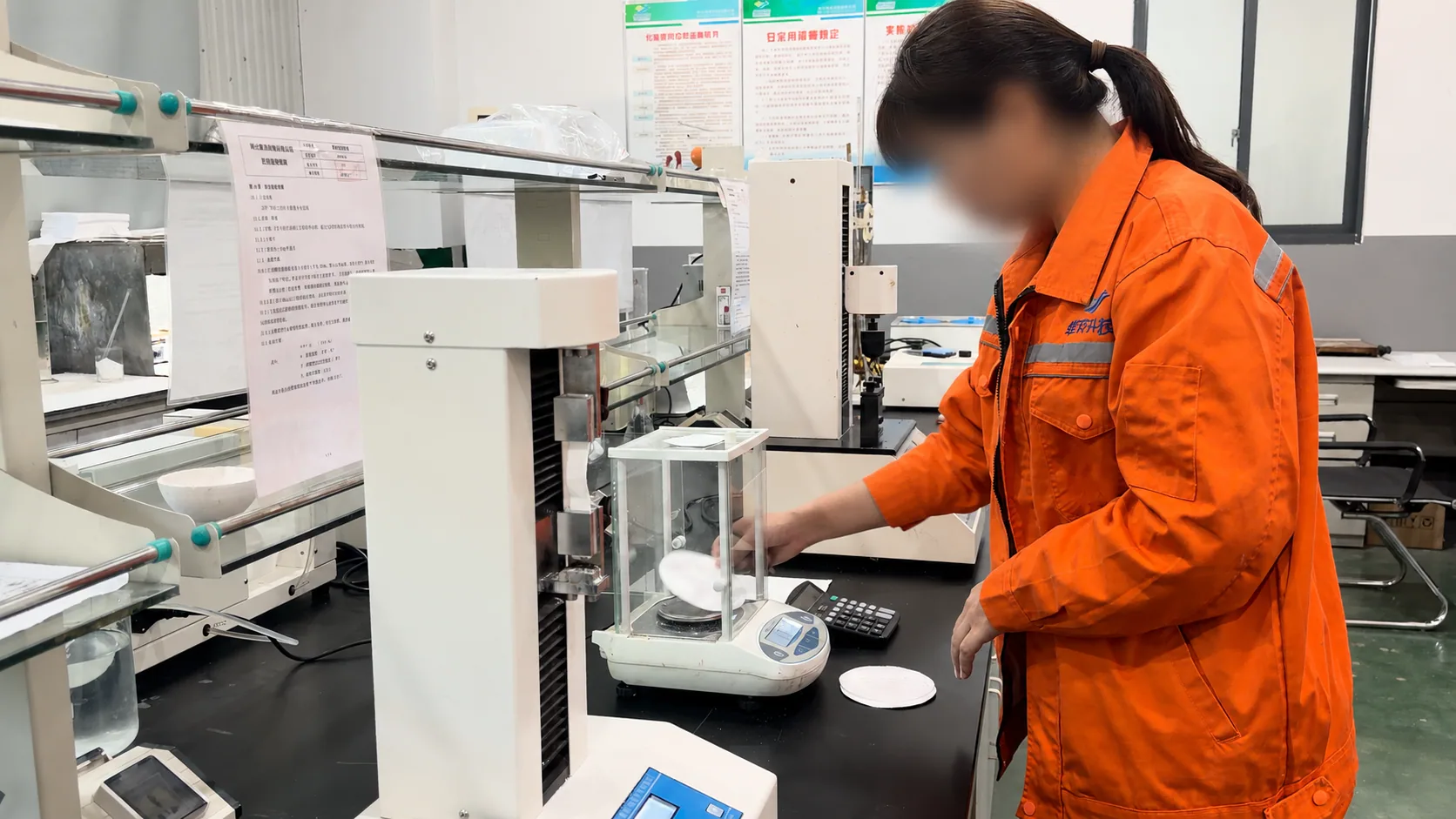 AGM separator basis weight testing