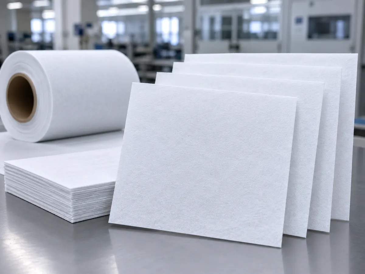 Pre-cut AGM separator sheets