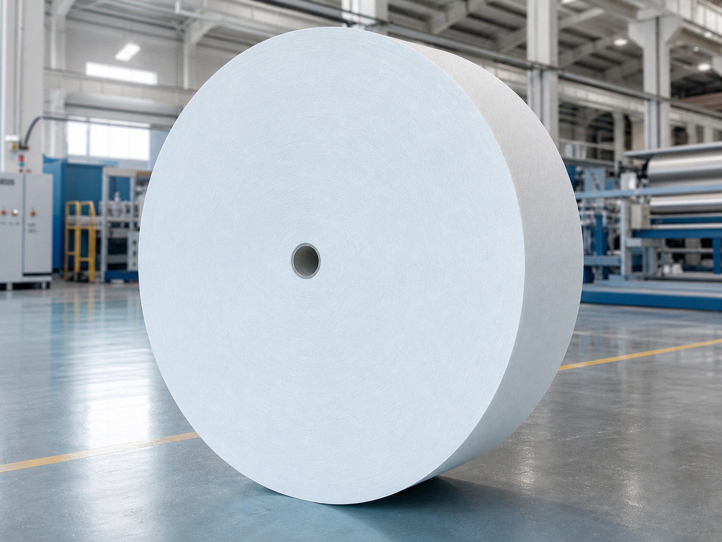 Finished separator roll